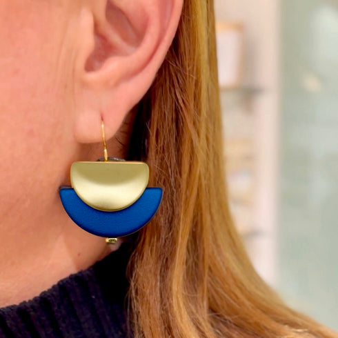 ADARI ROYAL EARRINGS| עגילים בציפוי זהב