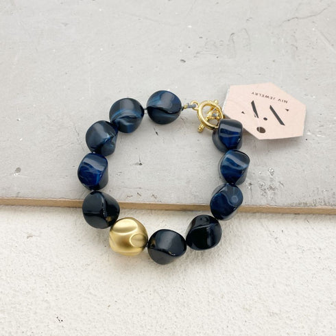 BRACELET BLUE| צמיד חרוזים