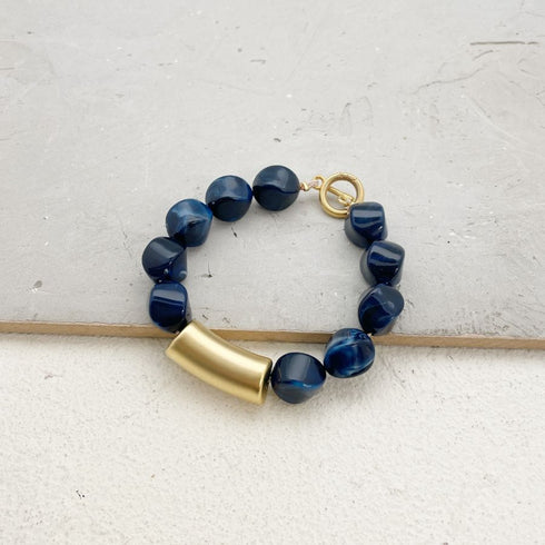 BRACELET BLUE JUN#2| צמיד חרוזים