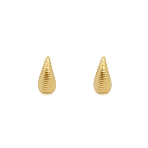 DROP DAZZY EARRINGS |  עגילים צמודים בציפוי זהב