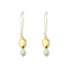 ERIKA PEARL LONG EARRINGS| עגילי פנינים בציפוי זהב