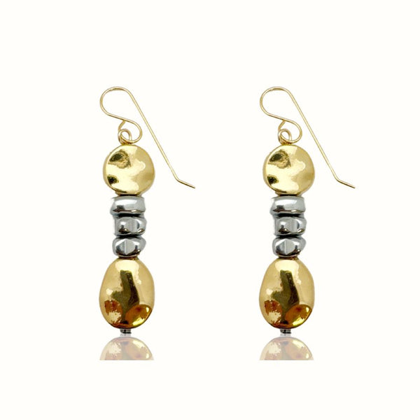 BOSSO EARRING SG | עגילים צמודים בציפוי כסף