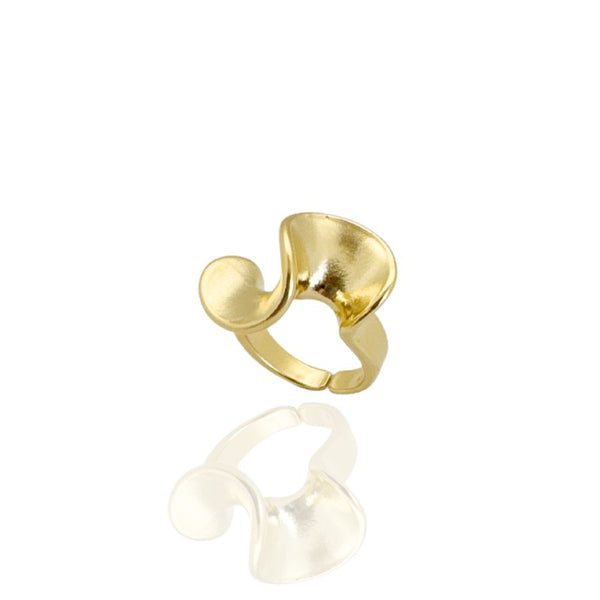MEG RING |טבעת בציפוי זהב
